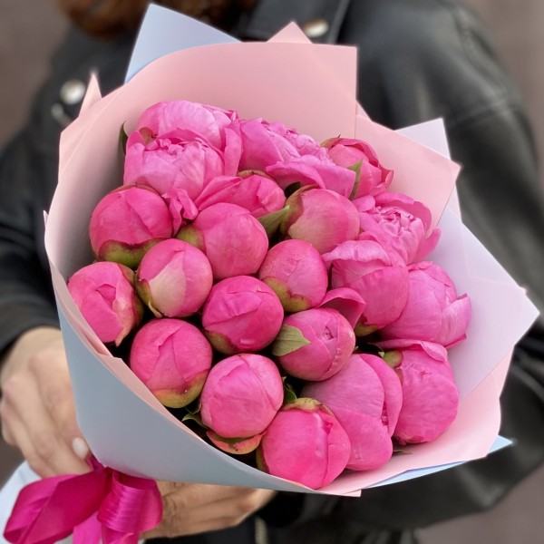 21 розовый пион Флеминг